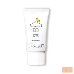 ナリス アミュルテ スキンベールＢＢ SPF50+PA++++ 化粧下地＆ファンデーション美肌簡単スキンケアＵＶファンデ 普通郵便発送可能 ポイント消化にも｜marigold