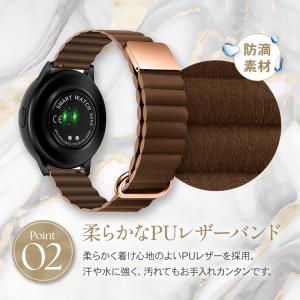 腕時計ベルト 22mm 20mm スマートウォ...の詳細画像3