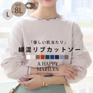 大きいサイズ レディース トップス 新色追加 ...の詳細画像1