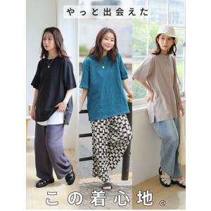 大きいサイズ レディース トップス 涼しくさら...の詳細画像5