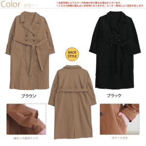 大きいサイズ レディース アウター ラファモプ...の詳細画像2