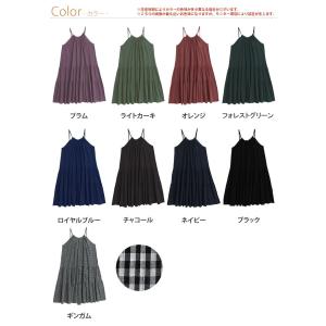 大きいサイズ レディース ワンピース 風通るプ...の詳細画像2