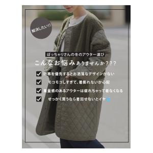 大きいサイズ レディース アウター 軽い 厚す...の詳細画像5