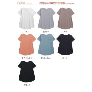 大きいサイズ レディース 汗ジミ防止 Tシャツ...の詳細画像2