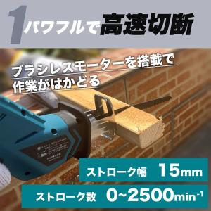 電動ノコギリ 電動ノコギリ 充電式 レシプロソ...の詳細画像5