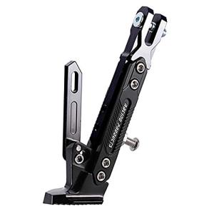 Felimoa オートバイ バイク用 サイドスタンド 高さ6段階 耐久性 角度調整