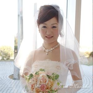 ウェディングベール ショート丈【ふわふわメロウ】＜メール便可＞