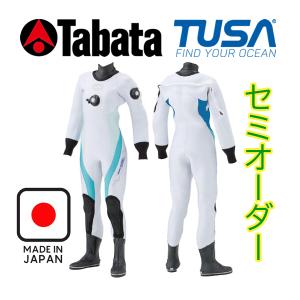 ダイビング用ドライスーツ ★3.5mm セミオーダー★ 女性用 【色・ロゴ 選択可能】 TUSA DEJ-901A｜marine-club-kawauso