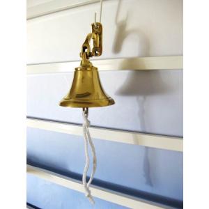 イカリロープベル（中） 鐘 真鍮 シップベル : マリンガイド Yahoo!店