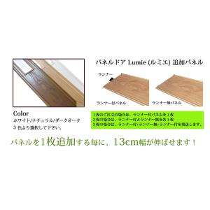パネルドア ルミエ・ラビート用オプション部品 ...の詳細画像1