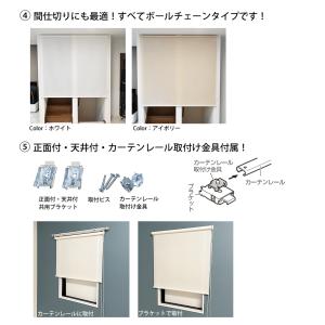 TOSO Sロールスクリーン 幅180cm×高...の詳細画像3