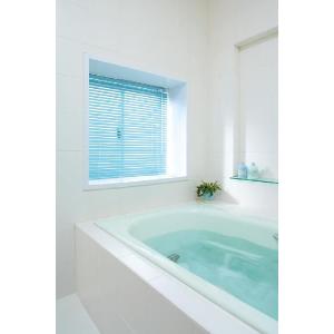 浴室ブラインド オーダー 日本製 (幅45〜80ｃｍ×高さ81〜100cm) 【代引不可】 　
