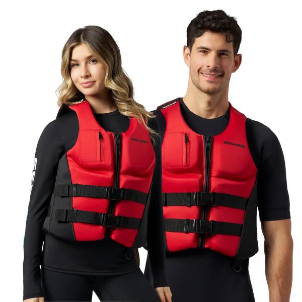 SEA-DOO（シードゥ）ライフジャケット  ネオプレン（ユニセックス）Wave PFD（レッド）＃...