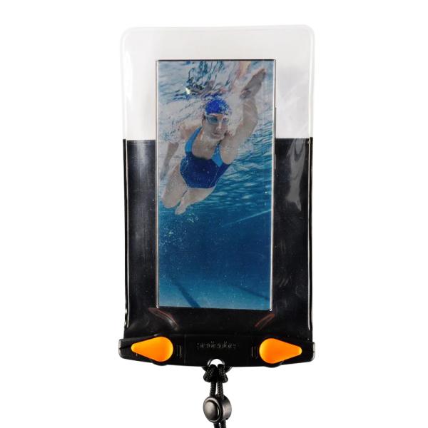 AQUAPAC（アクアパック）大きめサイズスマートフォン用 防水ケース（ブラック）*PlusPlus...