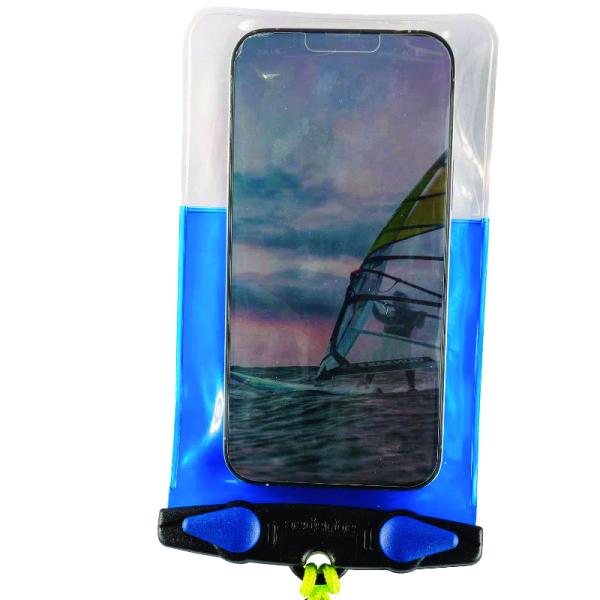 AQUAPAC（アクアパック）大きめサイズスマートフォン用 防水ケース（ブルー）*PlusPlus ...