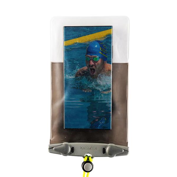 AQUAPAC（アクアパック）大きめサイズスマートフォン用 防水ケース（グレー）*PlusPlus*...
