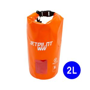JETPILOT(ジェットパイロット)　VENTURE 2L DRY SAFE BAG　ウォータープルーフバッグ　Orange（2リッター）＃acs21909｜marinedays2
