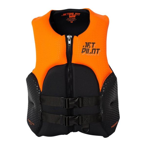 JETPILOT（ジェットパイロット）フリーライド F/E CGA ネオベスト（オレンジ）ライフジャ...