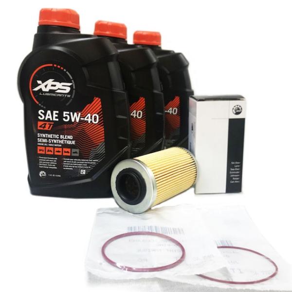 SEADOO/シードゥ　オイル交換セット　4ストローク用　オイル(946ml×3) +純正オイルフィ...