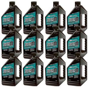 MAXIMA　2サイクルオイル　 スーパーM　インジェクター 1000ml　1ケース（12本入り）
