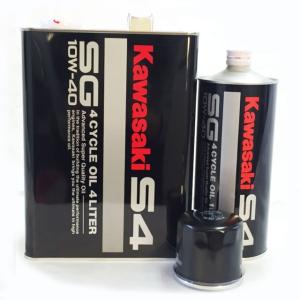 KAWASAKI（カワサキ）ULTRAオイル交換セット(OIL-K-5L)　オイル5L＋汎用オイルフィルター ULTRA300/310/LX(12-)｜MarineDay’s