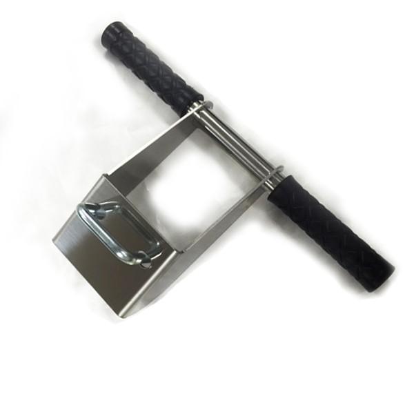 キャリーハンドル　ステンレスタイプ【ボルト：スチール】　*トレーラーの移動に*ソレックストレーラー等...