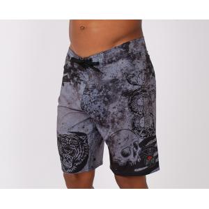 JETPILOT（ジェットパイロット）　ボードショーツ（GREY / RUST）  TATTS MENS BOARDSHORT　＃S22908*返品不可｜marinedays2