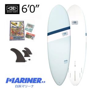 ソフトボード 6'0 OCEAN＆EARTH ハッピーアワー HAPPY HOUR ソフトサーフボード