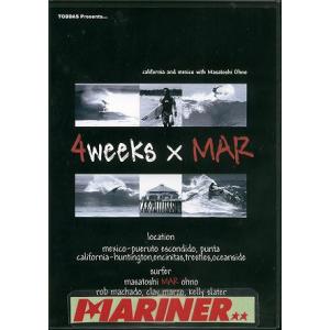 4weeks×MAR 世界高峰のWCTツアー入りを目指す マー”（大野修聖）をたっぷりと収録/サーフィンDVD｜mariner