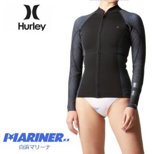 ハーレー レディース ウェットスーツ 1mm ジップアップジャケット アドバンテージプラス HURLEY｜mariner