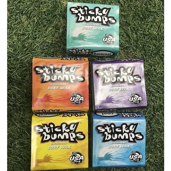 【条件付き送料無料】【目玉商品】STICKY BUMPS 5個セット スティッキーバンプス サーフワ...