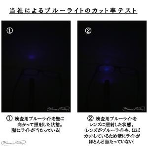 ブルーライトカットメガネ クロス ポーチ付き ...の詳細画像2
