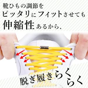 靴ひも 結ばない 靴紐 むすばない シューレー...の詳細画像3