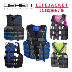 オブライエン OBRIEN ライフジャケット 4バックルアジャスタブル USCG ULマーク JCI...