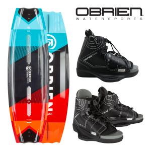 ウェイクボード オブライエン セット OBRIEN SYSTEM 135cm + CLUTCH ビンディング ブーツ