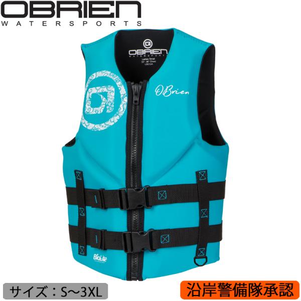 OBRIEN オブライエン 救命胴衣 トラディショナル アクア レディース ライフジャケット ライフ...