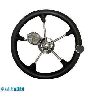 ボート ハンドル ステアリングホイール 3スポーク 13.5インチ 343mm