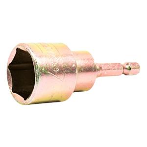 Camco RVレベリングシザージャックソケットドリルアダプター 1/4インチクイックコネクトシャンク付き 3/4インチ六角ドライブジャックに対応 -