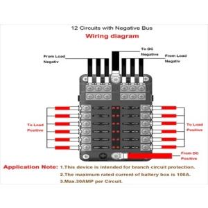 ヒューズボックス12回路 FB-12 LEDイ...の詳細画像5
