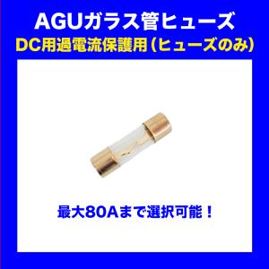 AGUガラス管ヒューズ AGU ヒューズのみ イ...の商品画像