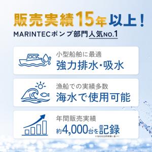 【販売実績10年以上!】オリジナル水中ポンプ ...の詳細画像3