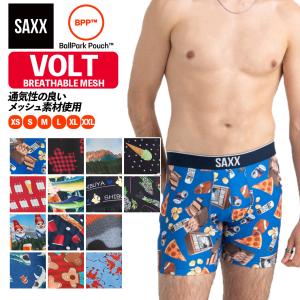 ボクサーパンツ VOLT BREATHABLE MESH BOXER BRIEF ボルト ブリーザブルメッシュ メンズ ボクサーブリーフ サックスアンダーウェアー SAXX UNDERWEAR SXBB29
