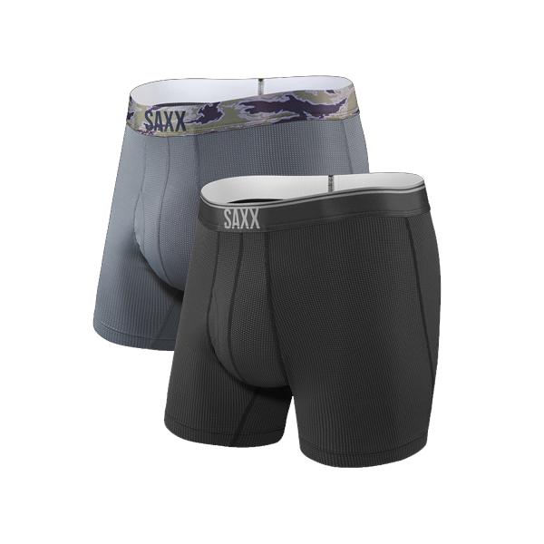 サックスアンダーウェアー SAXX UNDERWEAR QUEST BOXER BRIEF FLY ...