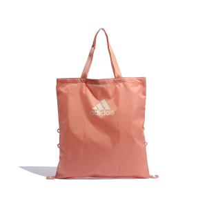 アディダス adidas PACKABLE BAG パッカブル バッグ ピンク オレンジ スポーツ バッグ トートバッグ エコバッグ KO330-HB1409｜mario