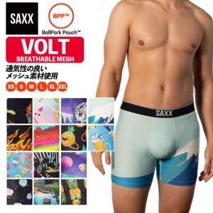 ボクサーパンツ VOLT BREATHABLE MESH BOXER BRIEF ボルト ブリーザブルメッシュ メンズ ボクサーブリーフ サックスアンダーウェアー SAXX UNDERWEAR SXBB29