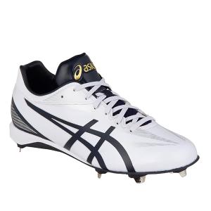 アシックス asics ゴールドステージ MA WHT 一般 ホワイト ネイビー 野球 スパイク シューズ 1121A056-103
