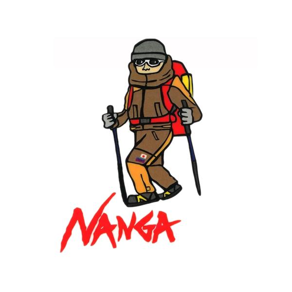 ナンガ NANGA NANGA×USHIODA HIROAKI STICKER ナンガ×ウシオダヒロ...