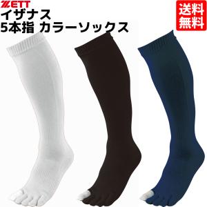 ゼット ZETT イザナス 5本指 カラーソックス メンズ