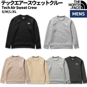 ノースフェイス THE NORTH FACE Tech Air Sweat Crew テックエアースウェットクルー 3層構造 ストレッチ トレーナー プルオーバー NT12287 K SZ Z SA ZC SS