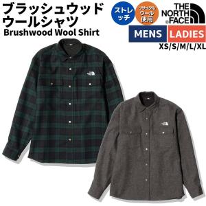 ノースフェイス THE NORTH FACE Brushwood Wool Shirt ブラッシュウッドウールシャツ ユニセックス 秋 冬 ウール カジュアル シャツ NR62230 BW ZC